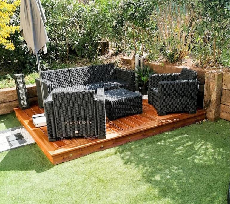 Appartement Frejus Avec Jardin, Piscine, Plage, Tennis Dış mekan fotoğraf